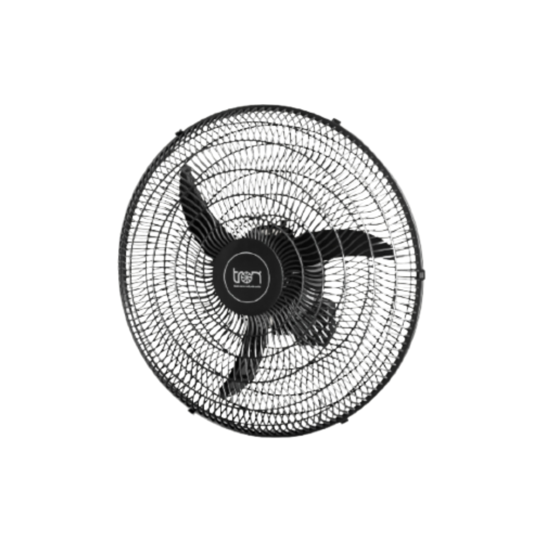 TRON VENTILADOR DE PAREDE OSCILANTE 60CM PRETO