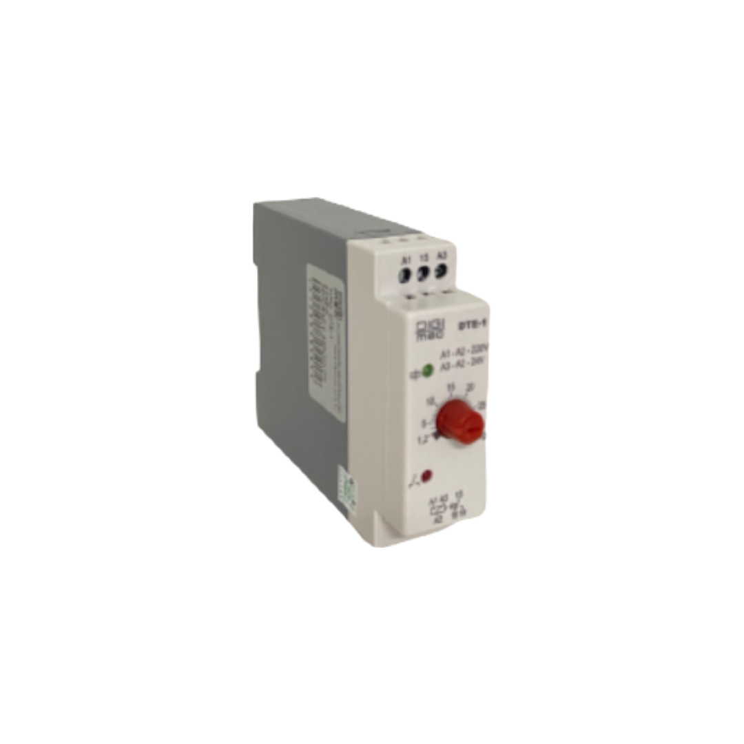 Relé temporizador retardado energização 30 seg - Digimec