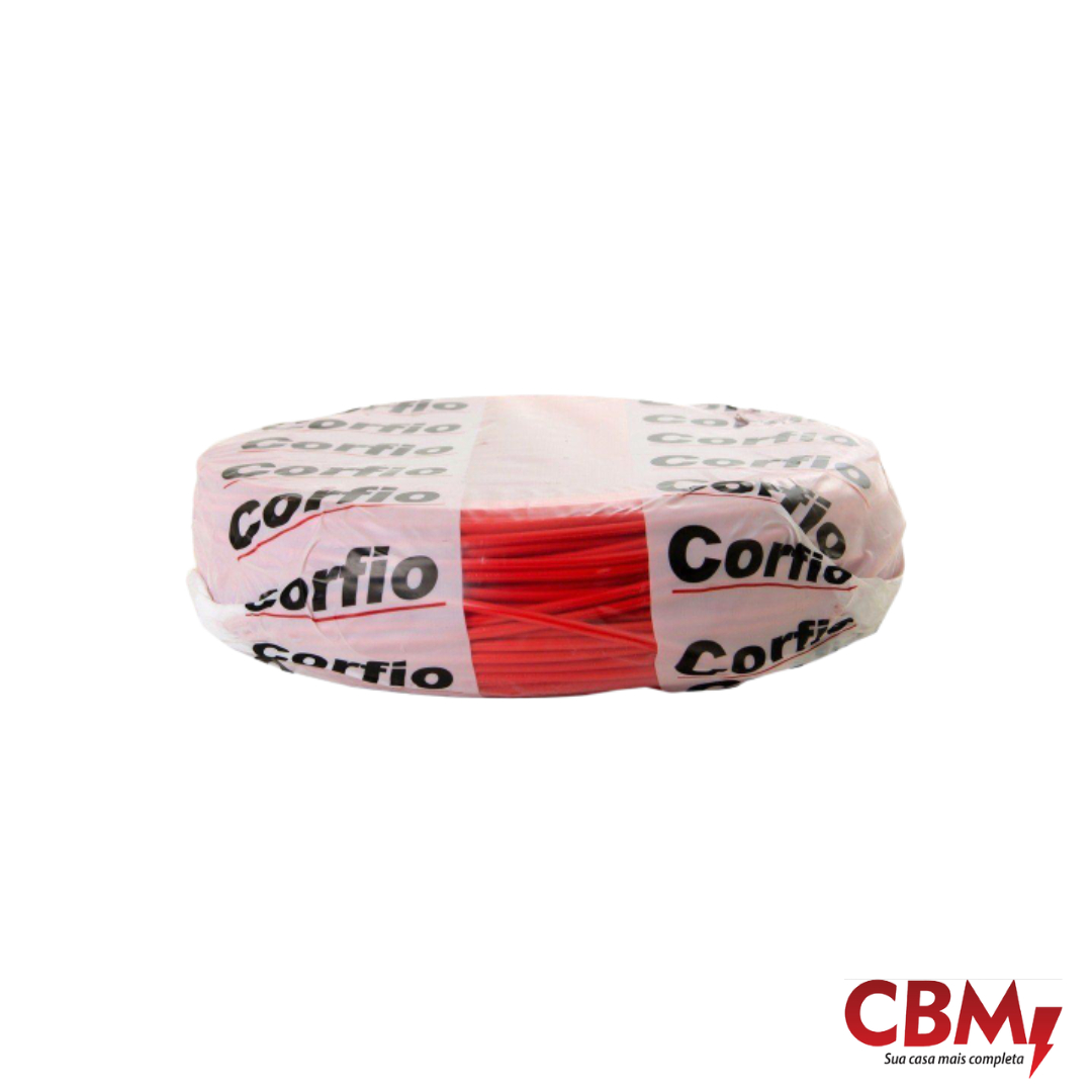 CABO FLEXIVEL 750V 0,75MM VERMELHO