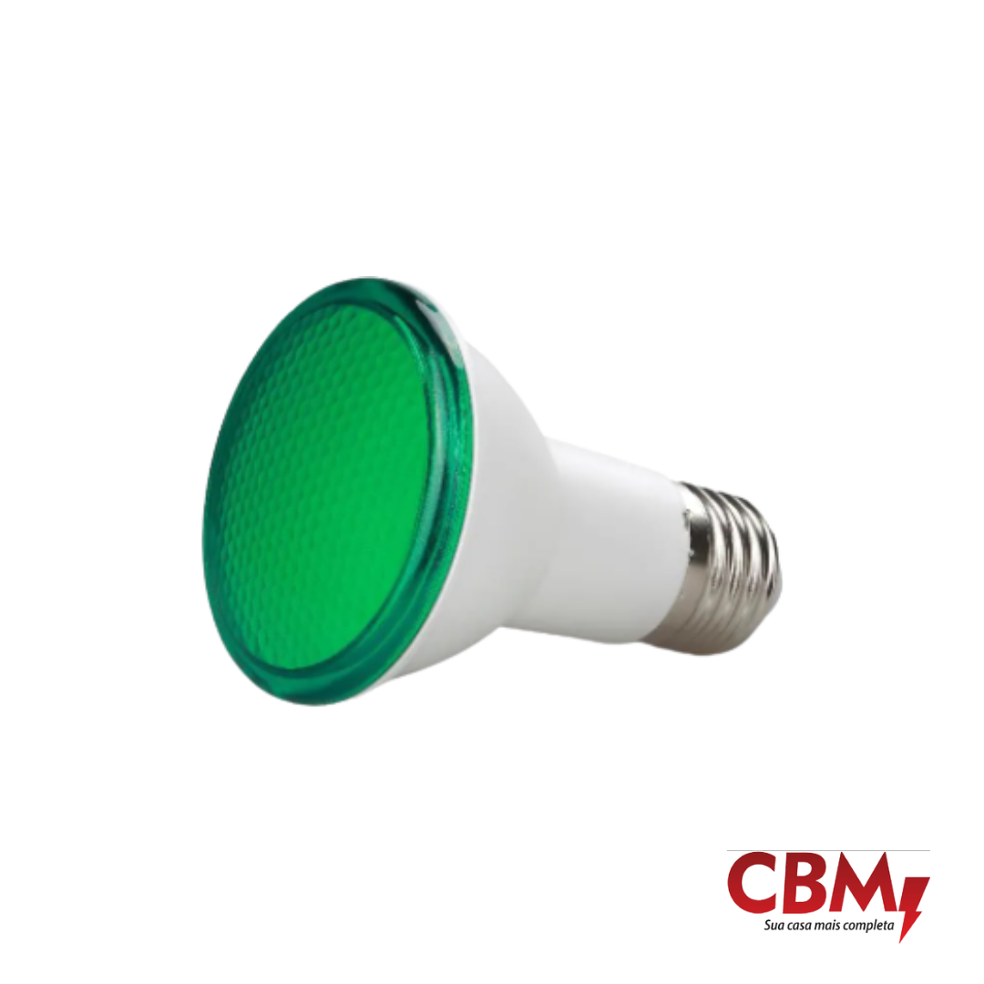 SAVE ENERGY LAMPADA LED PAR20 7W VERDE