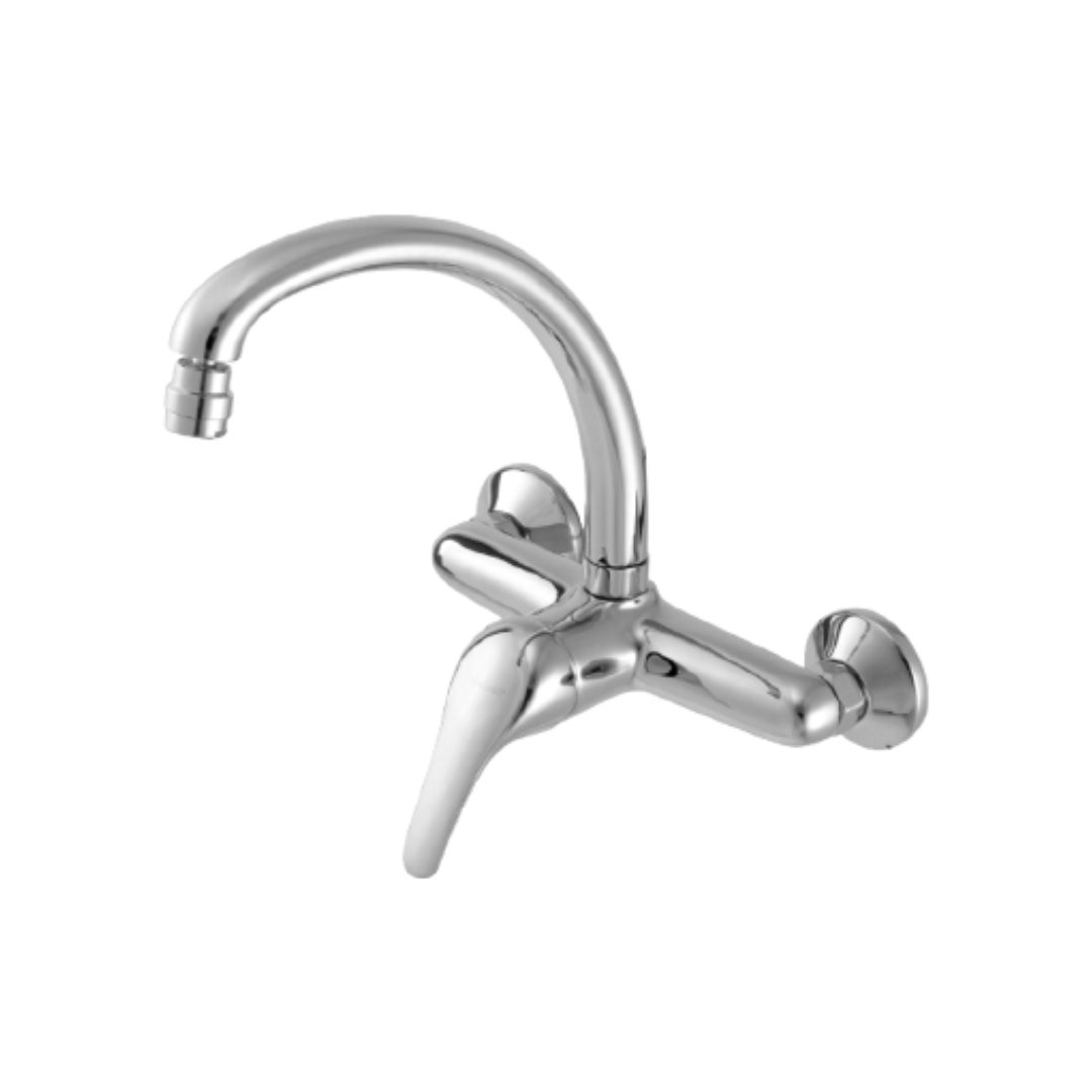 Misturador monocomando de parede para cozinha vega 7006 C70 - Meber