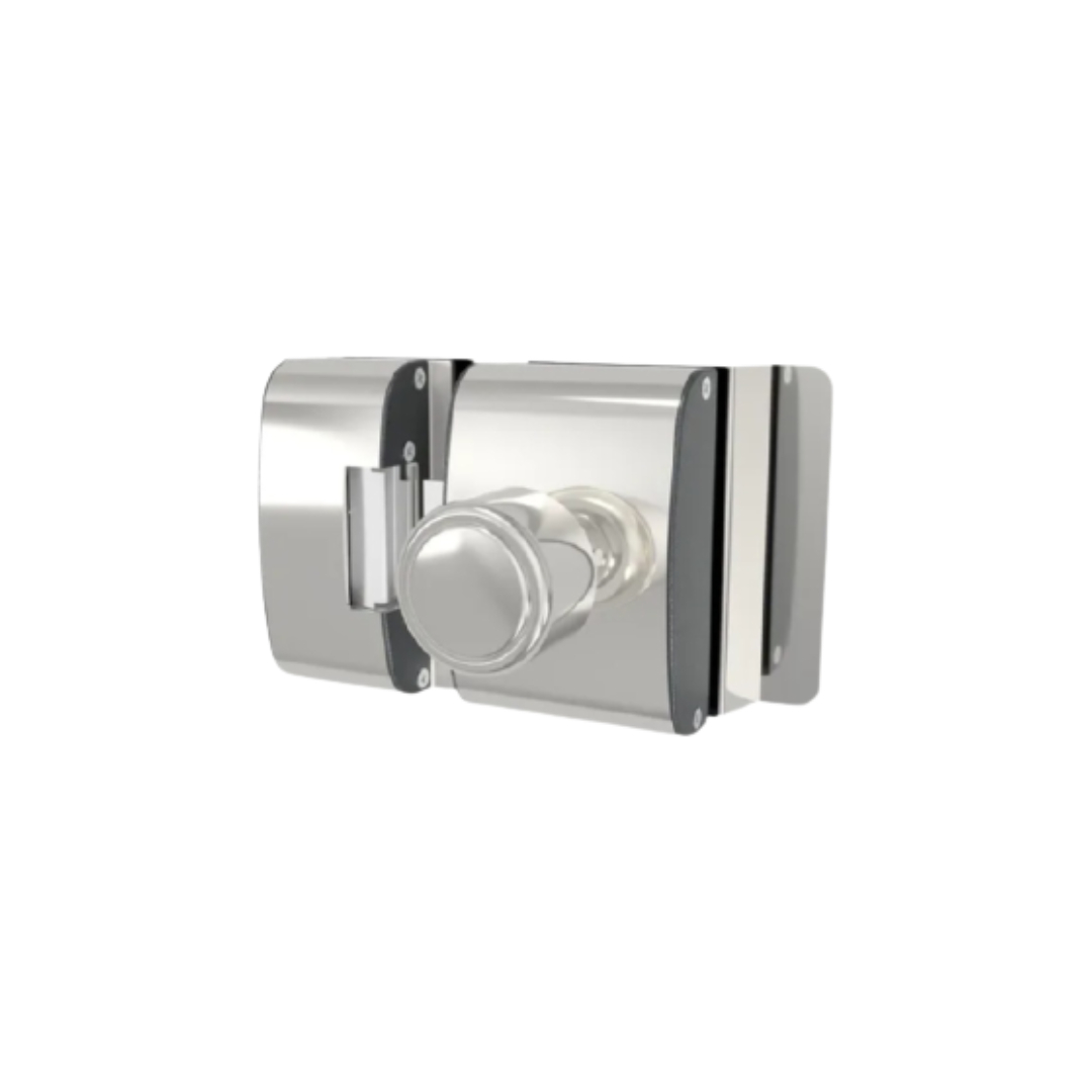 Fechadura elétrica para porta de vidro 12V - AGL
