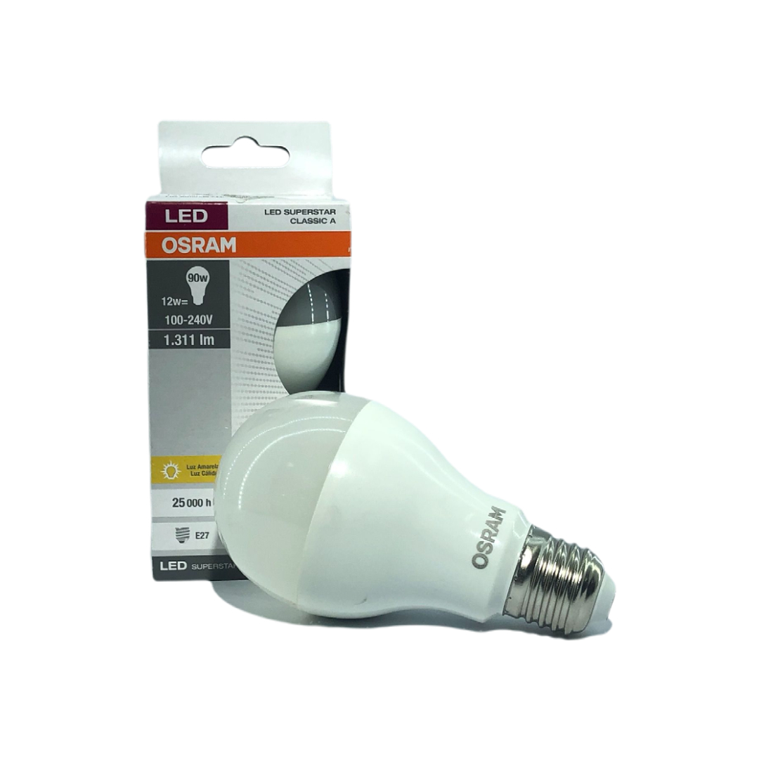 Lâmpada led bulbo 12W 3000K - Osram