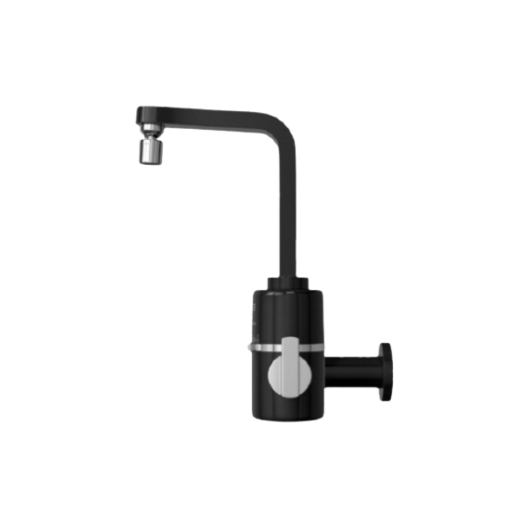 Torneira Multi Slim 4 temperaturas de parede preta 5500W - Hydra