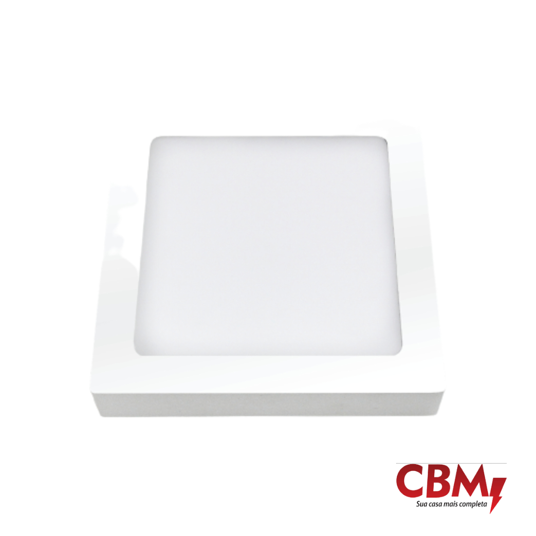 OUROLUX PLACA LED SOBREPOR 36W 4000K QUADRADA