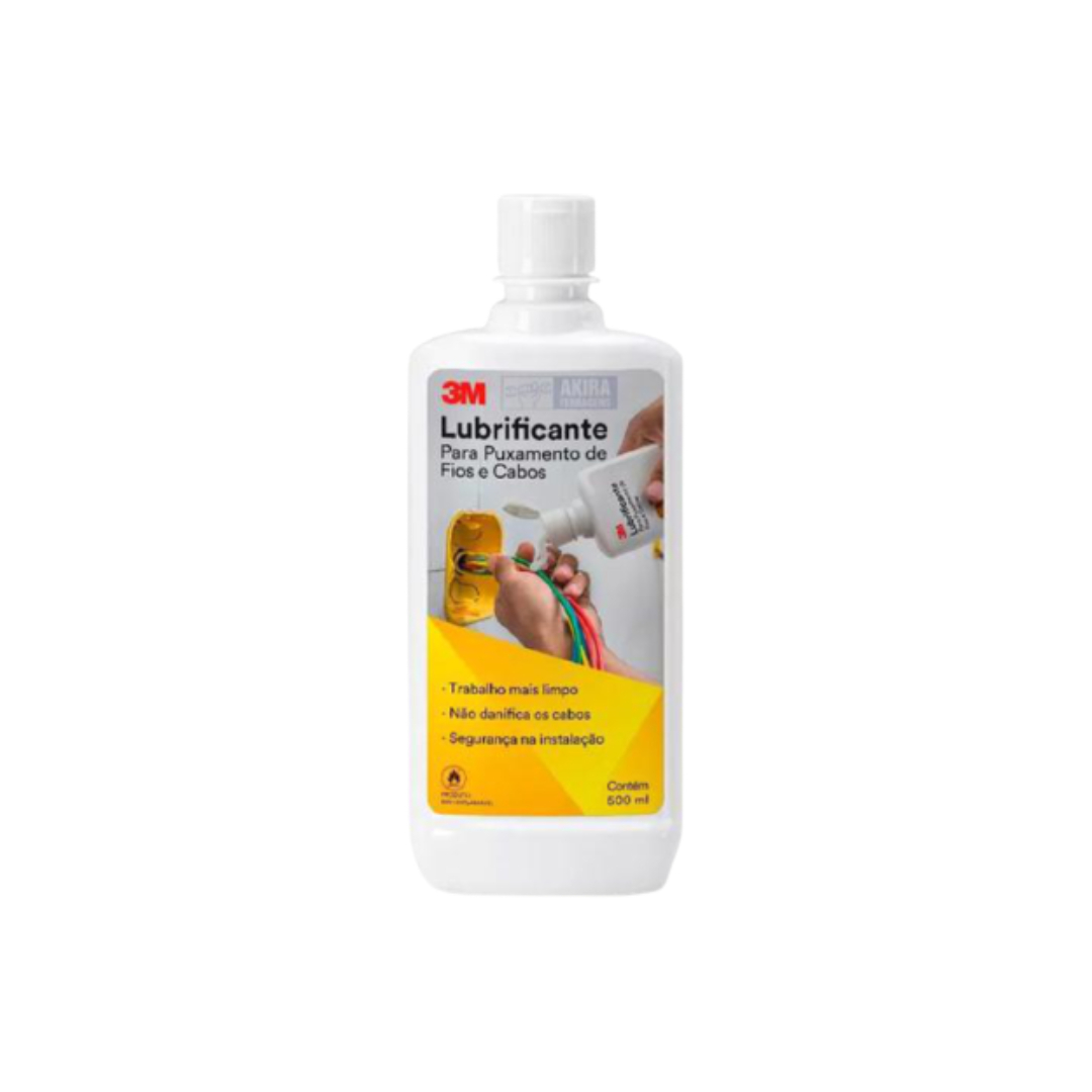 Lubrificante para luxamento de fios e cabos 500ML - 3M