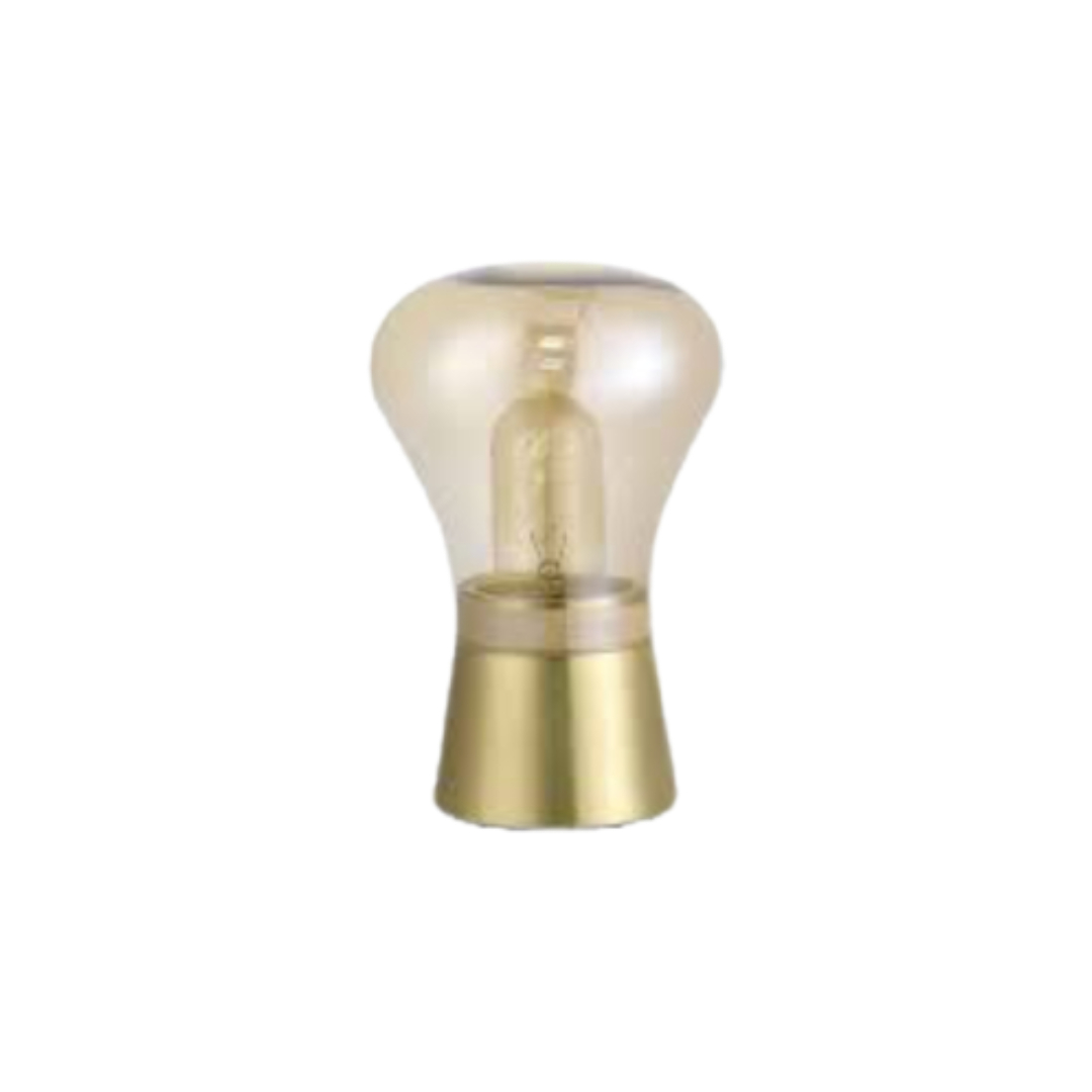 Abajur Bead champagne/dourado - Quality