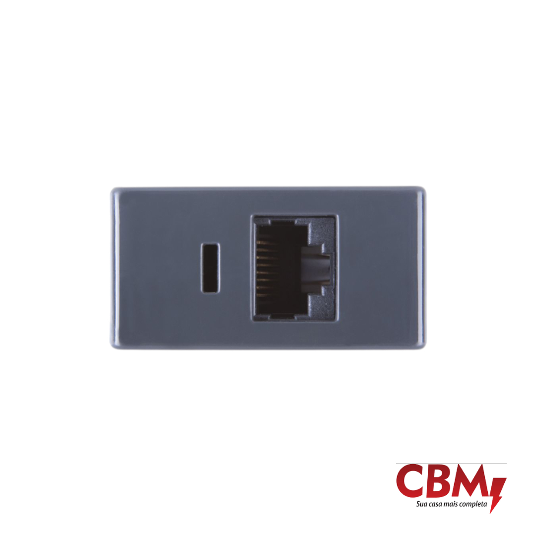 TRAMONTINA MODULO PTO TOMADA RJ45 (CAT. 6)