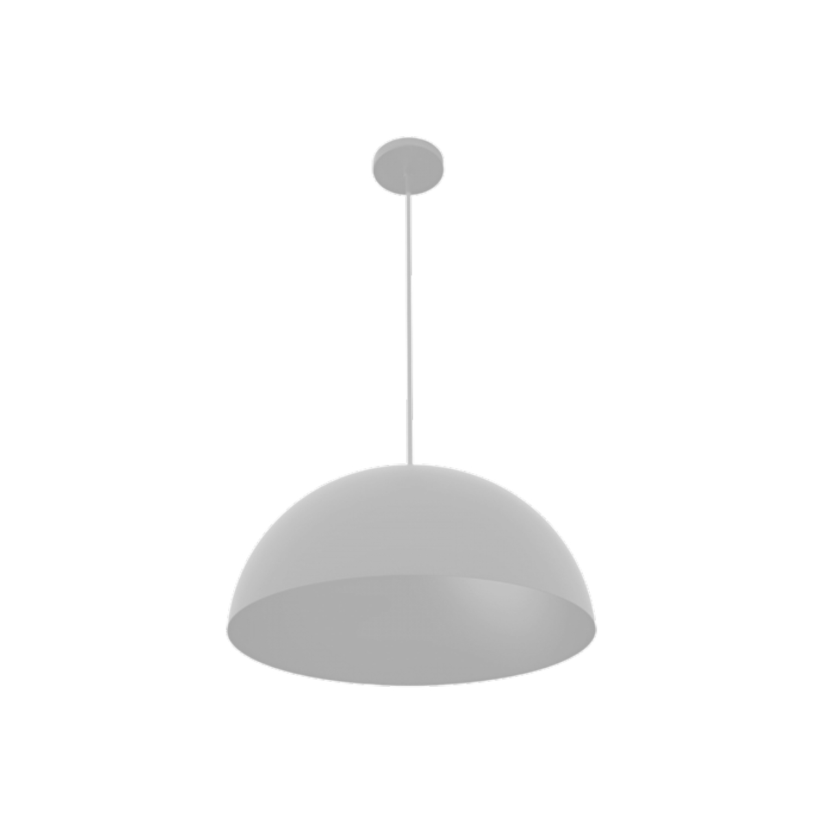 Pendente em alumínio Saturno branco - Lumavi