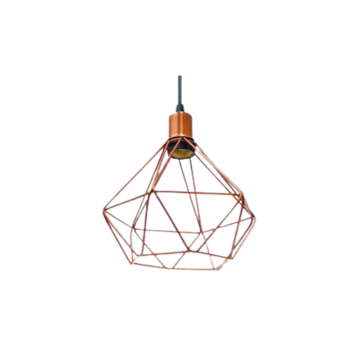 Pendente aramado diamente cobre - Lumanti