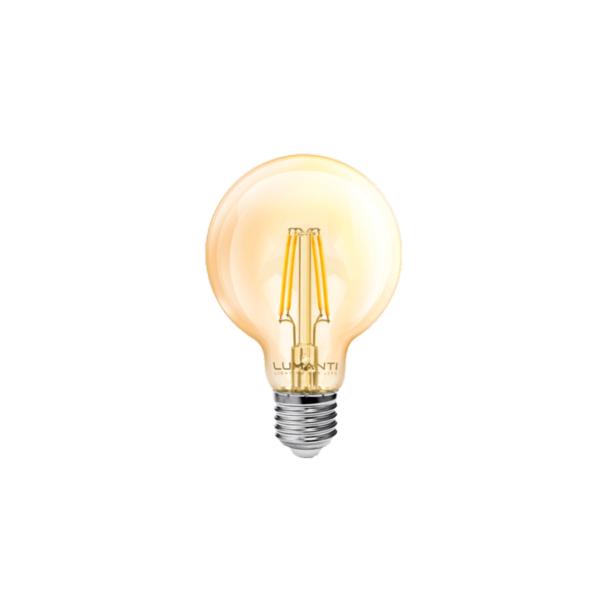 Lâmpada filamento led vintage globo G80 4W 2400K - Lumanti