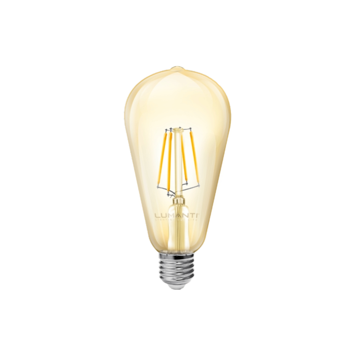 Lâmpada filamento led vintage Pêra ST64 4W 2400K - Lumanti