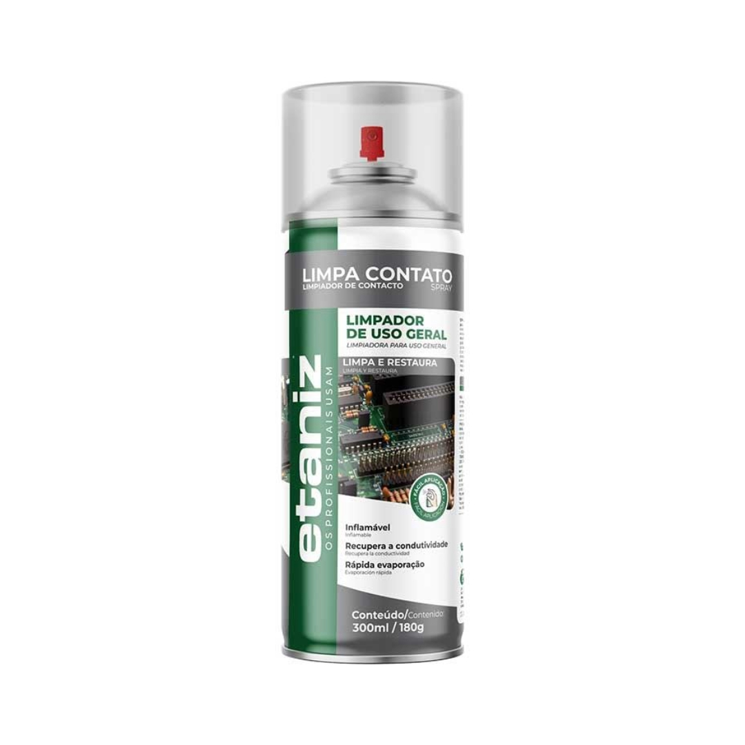 Limpa Contato Spray 300ml - Etaniz