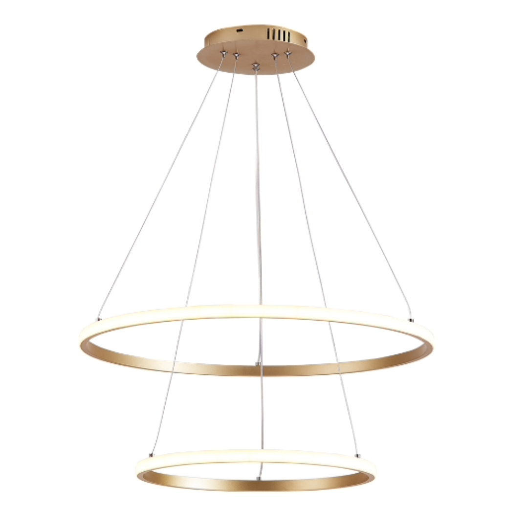 Pendente Led Dourado LP-402D (3 em 1) - Nitrolux