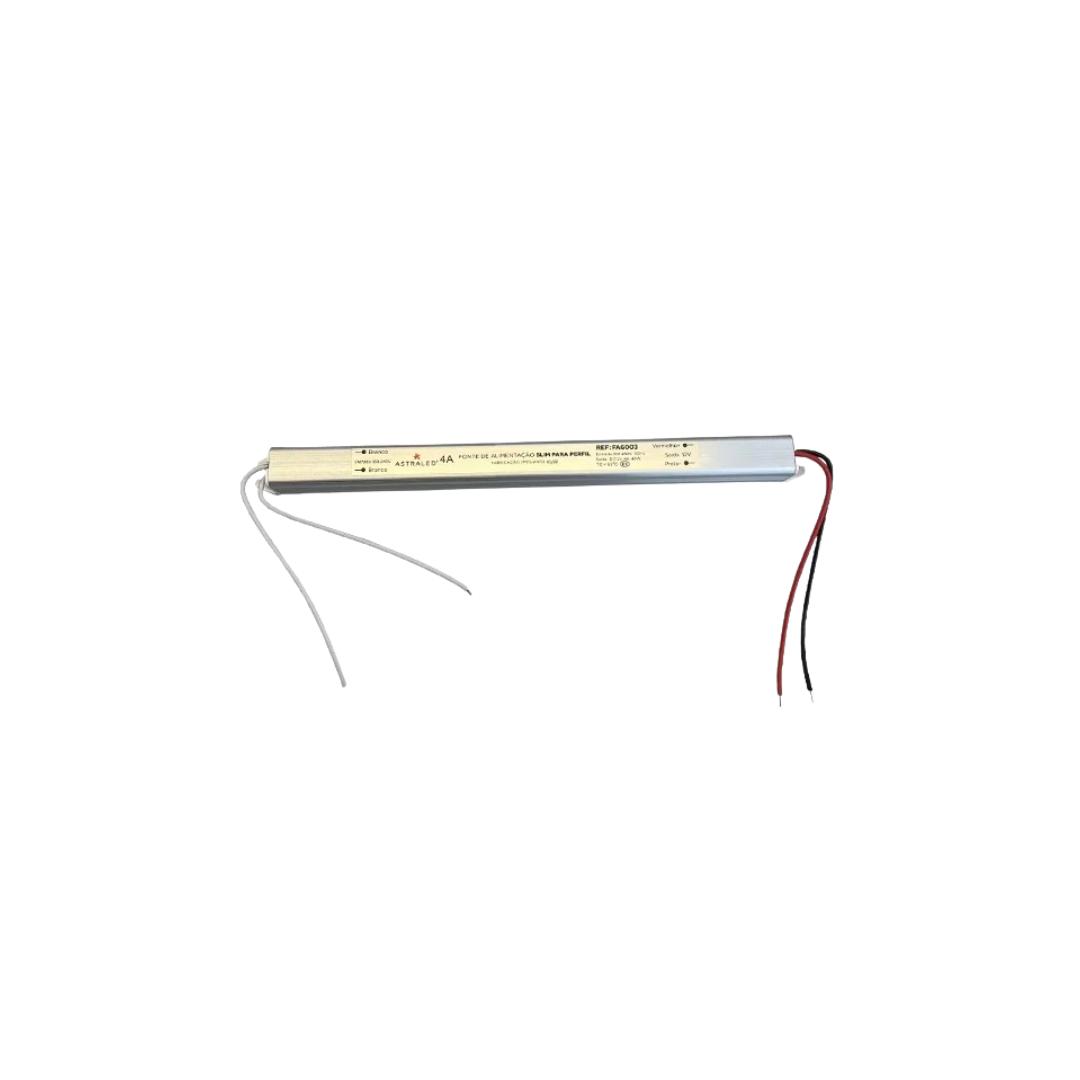 Fonte Slim 12V 4A 48W - Astraled
